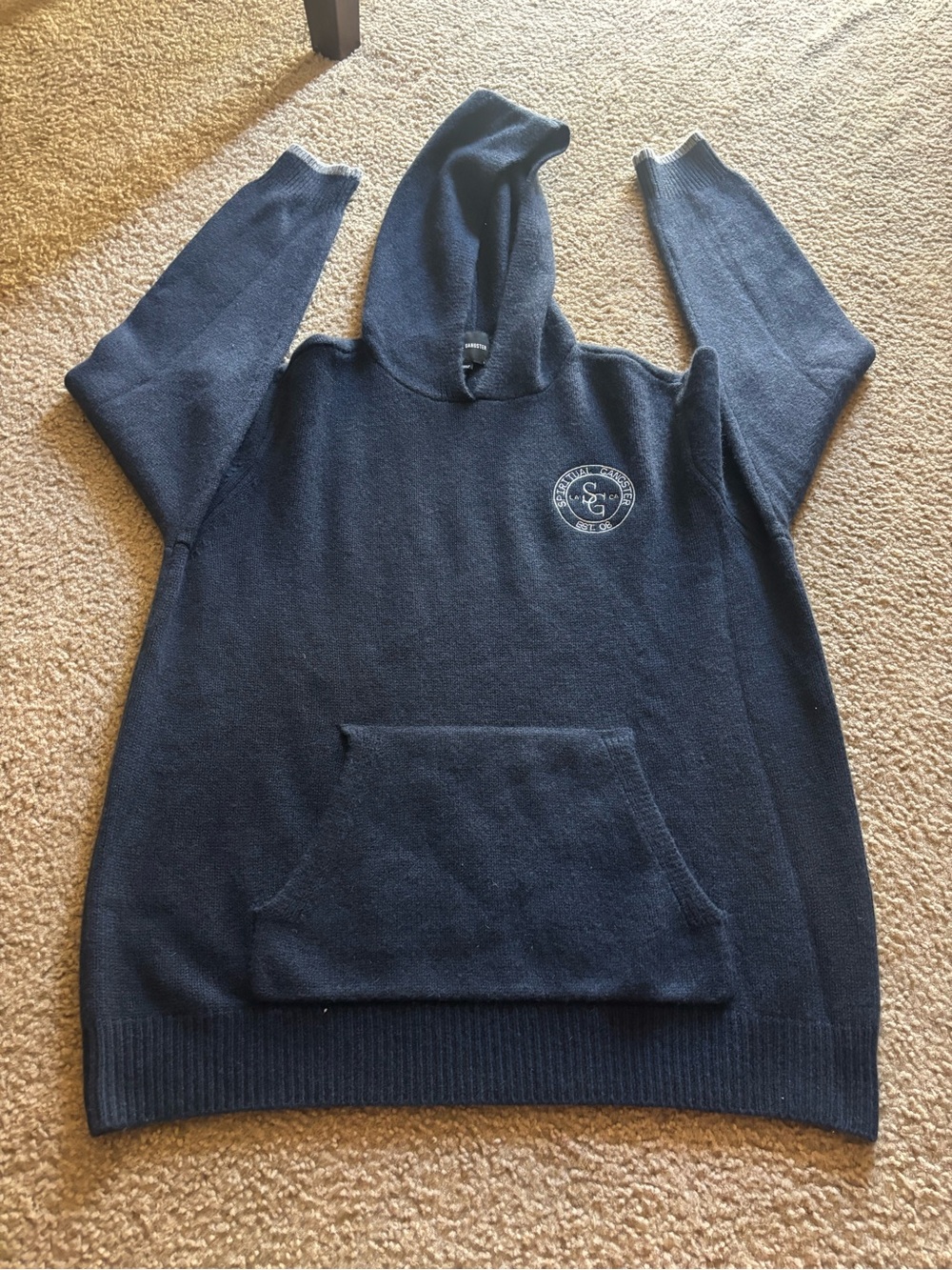 Spiritual Gangster SG Women's Solstice Cashmere Hoodie Sz M